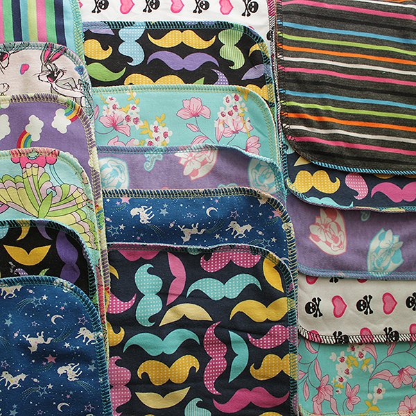 Half Dozen Girly Wipes Set Half Dozen Girly Wipes Set