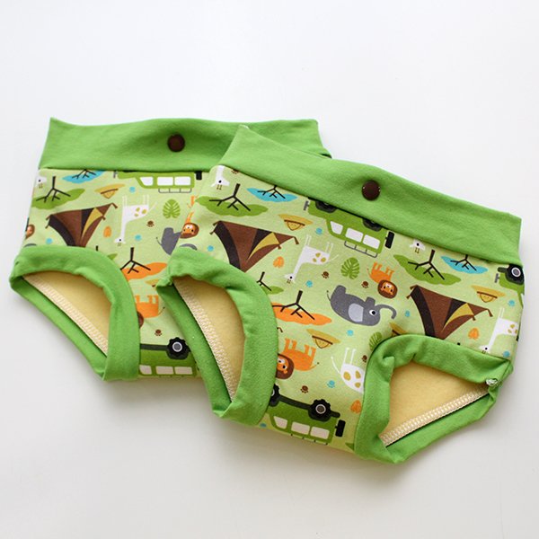 Safari - Fluffy Undies 2t/3t (double snaps) Safari - Fluffy Undies 2t/3t (double snaps)
