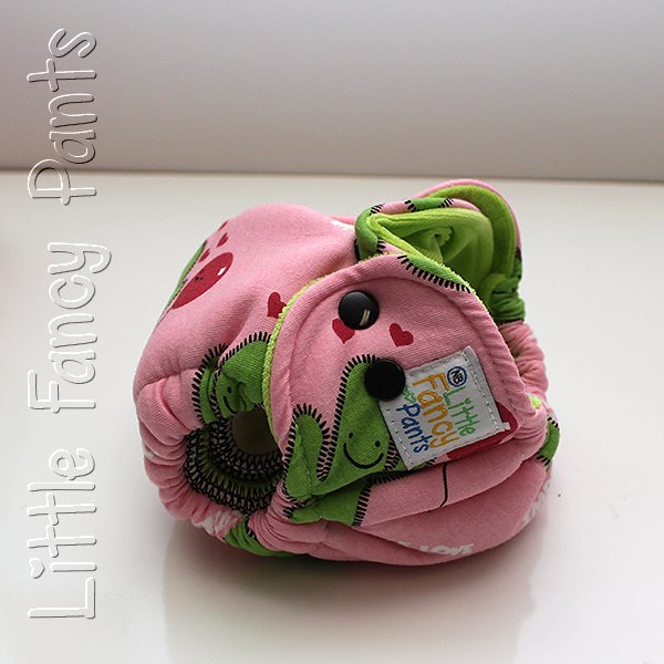 Pink Impossible Love - Newborn - Lime Velour