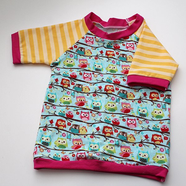 Owls & Sunshine Raglan Tee - 2T Owls & Sunshine Raglan Tee - 2T