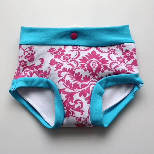 Damask - Fluffy Undies 2t/3t Damask - Fluffy Undies 2t/3t